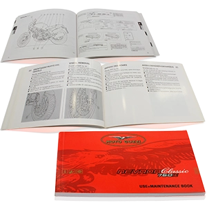Manuels d'utilisation et d'entretien ouverts et fermés.